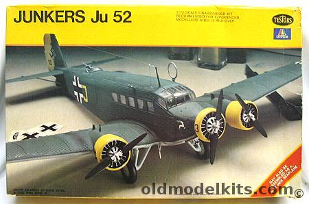 Testors 1/72 Junkers Ju-52 Land or 3MW Seaplane - Crete (2) and Mediterranean, 869 plastic model kit